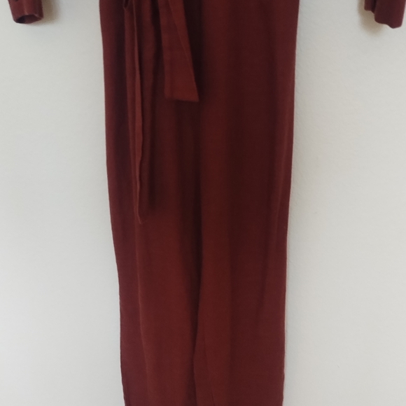 Rust Button-Up Jumpsuit - Picture 6 of 10